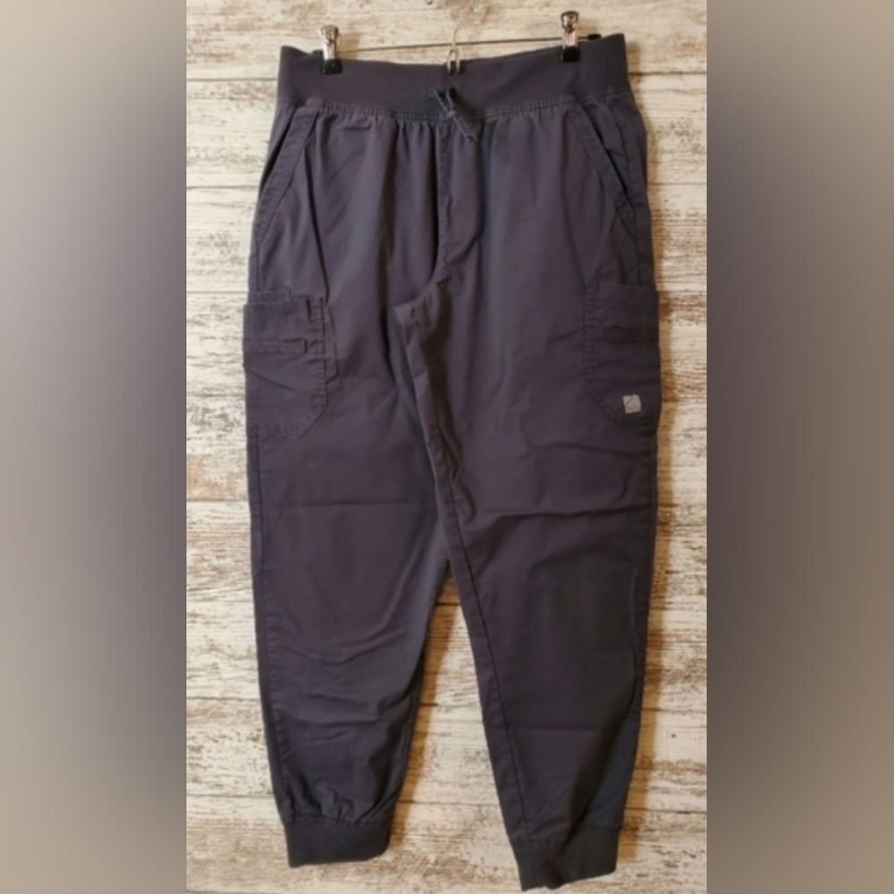 2 Pairs-Petite Cargo Jogger Scrub Pants - Picture 7 of 7
